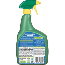 Traitement des maladies rosiers FERTILIGENE , pourarbres et arbustes, 800ml - FERTILIGENE