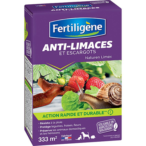 Insecticide granulé anti limace, FERTILIGENE, 1 kg - FERTILIGENE