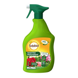 Traitement insectes pucerons SOLABIOL, pour arbres, arbustes, rosiers 750ML de marque SOLABIOL, référence: J9864800