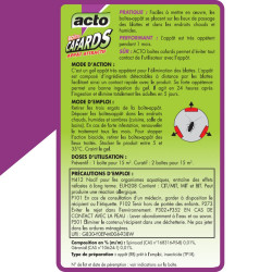 Lot de 2 boites appât cafards, blattes et scolopendres - ACTO