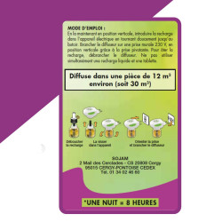 Recharge liquide citronnelle aux huiles essentielles, ACTO - ACTO