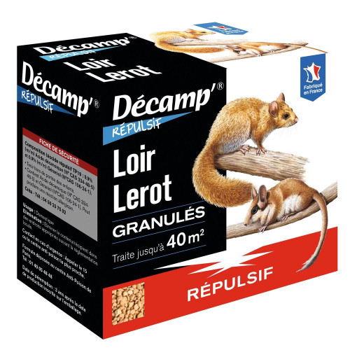 Répulsif en granulés antiloirs et lérots DECAMP' - Sans marque