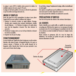Piège à souris multi-captures, jusqu?à 10 souris - ACTO