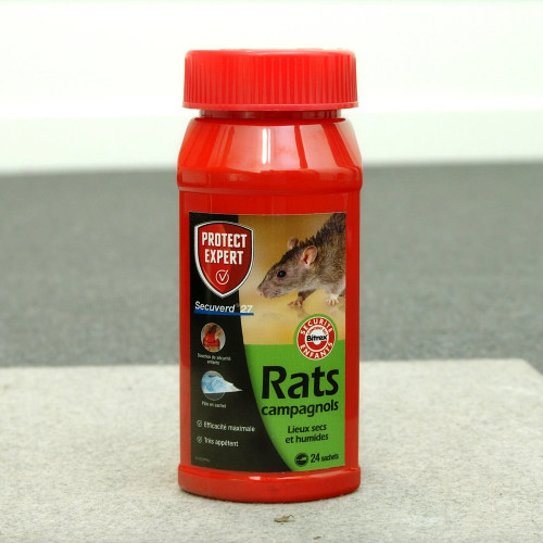 Pâte anti-rats campagnols PROTECT EXPERT, 240g - PROTECT EXPERT