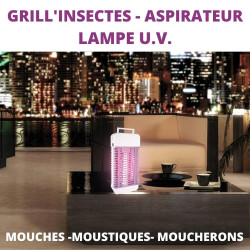 Grill'insectes aspirateur lampe uv - ACTO