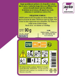 Bougie citronnelle - ACTO