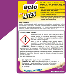 Feuillets mites textiles - ACTO