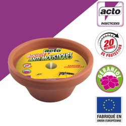 Bougie anti-moustiques d'extérieur à la citronnelle - ACTO