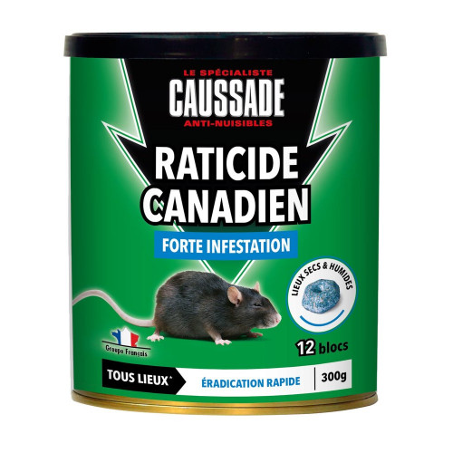 Pâte anti-rats CAUSSADE, 300 g - CAUSSADE