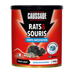 Pâte antirats et souris CAUSSADE, lot de 300 de marque CAUSSADE, référence: J9870200