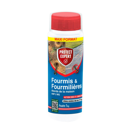 Anti-fourmis en poudre PROTECT EXPERT, 1 kg - PROTECT EXPERT