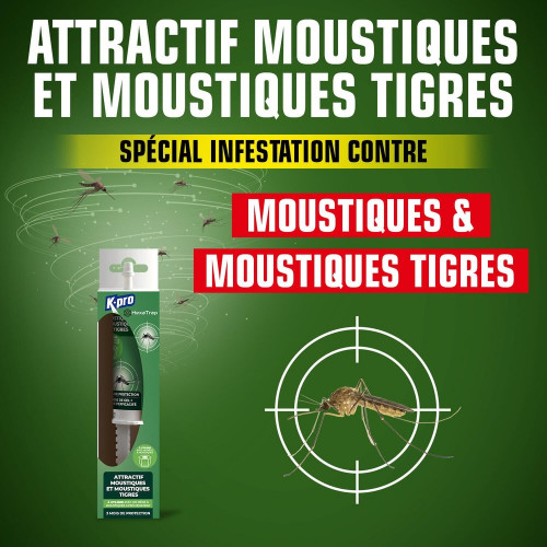 Recharge attractif piège anti-moustique KPRO - K.PRO