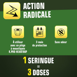 Recharge attractif piège anti-moustique KPRO - K.PRO