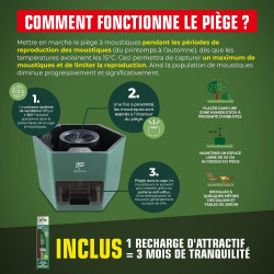 Piège anti-moustique KPRO - K.PRO