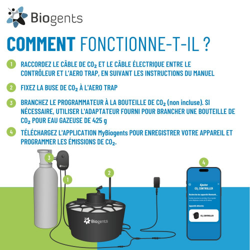 Accessoire pour piège aero trap BIOGENTS - Biogents