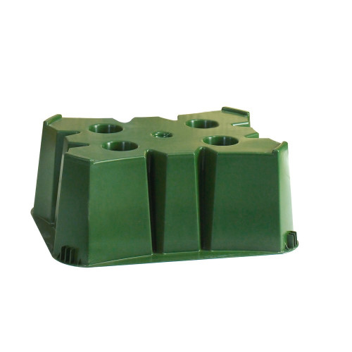 Socle pour récupérateur d'eau BELLI rectangulaire vert - Belli