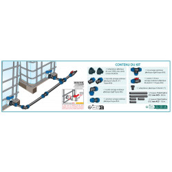 Kit de raccordement pour cuves IBC de marque BOUTTE, référence: J9872400