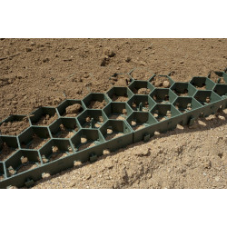 Plaque de consolidation pour gazon. Coloris  vert. - Sans marque