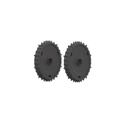 Roues tout-terrain pour robot tondeuse WORX VISION CLOUD 2WD modèle L - WA0966 - Worx
