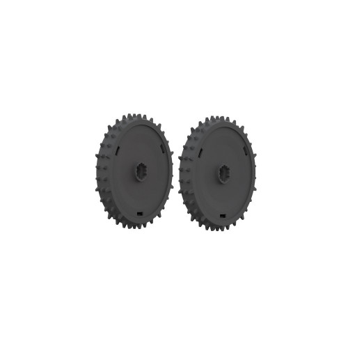 Roues tout-terrain pour robot tondeuse WORX VISION CLOUD 2WD modèle L - WA0966 - Worx