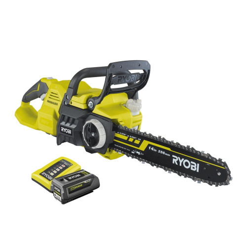 Tronçonneuse sur batterie RYOBI Ry36csx35a-140 36 V, guide de 35 cm - RYOBI