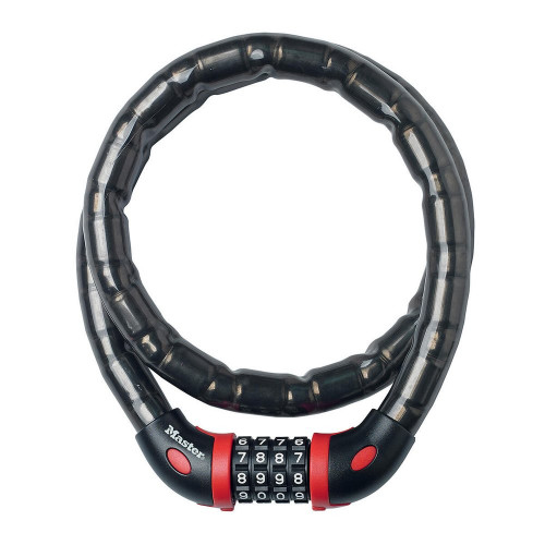 Chaîne antivol et cadenas MASTER LOCK, L.1 m x diam.18 mm - MASTER LOCK