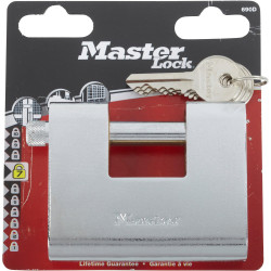 Cadenas à clé en zinc, MASTER LOCK, l.90 mm - MASTER LOCK