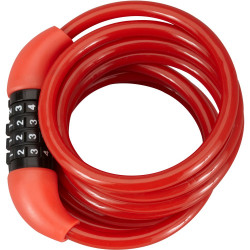 Câble Antivol Master Lock, L.1.8 M X Diam.8 Mm de marque MASTER LOCK, référence: B9900600