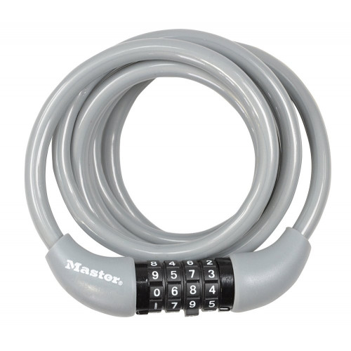 Câble Antivol Master Lock, L.1.8 M X Diam.8 Mm - MASTER LOCK