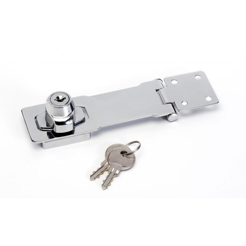 Moraillon avec serrure MASTER LOCK acier forgé, 117 mm - MASTER LOCK