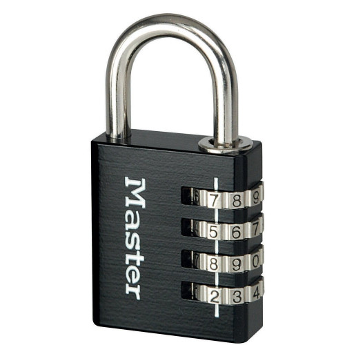 Cadenas à combinaison aluminium, MASTER LOCK, l.40 mm - MASTER LOCK
