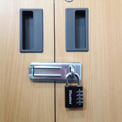 Cadenas à combinaison aluminium, MASTER LOCK, l.40 mm - MASTER LOCK