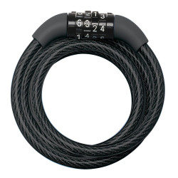 Câble antivol MASTERLOCK, L.120 m x Diam.8 mm - MASTER LOCK
