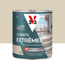 Peinture sol Climats extrêmes V33, pierre satiné, 2.5L de marque V33, référence: B9901600
