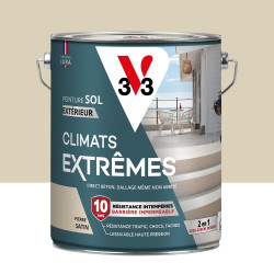 Peinture sol Climats extrêmes V33, pierre satiné, 5L de marque V33, référence: B9901900