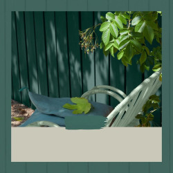 Peinture extérieure bois V33 Couleurs d'ici, vert profond velours 0.5l - V33