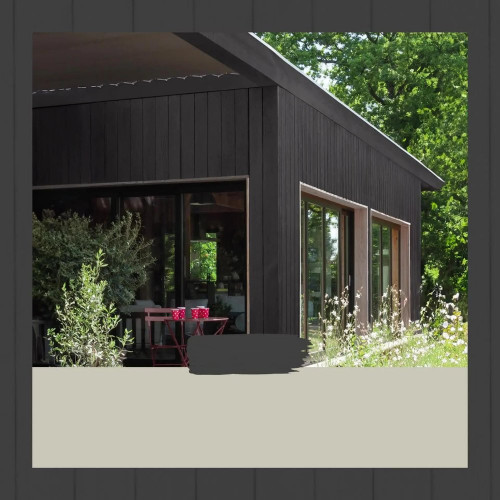 Peinture extérieure bois V33 Couleurs d'ici, anthracite ral 7016 velours  0.5l - V33