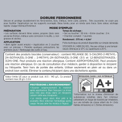 Peinture exterieure fer Ferronnerie SYNTILOR or satine 375ml - SYNTILOR