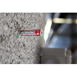 Lot de 40 chevilles pour tout type de mur RED HEAD, 6 x L.37 mm - Red head