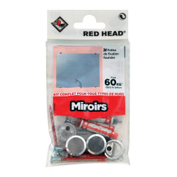 Lot de 4  mx gamme couleur RED HEAD, 6 x L.37 mm de marque Red head, référence: B9904600