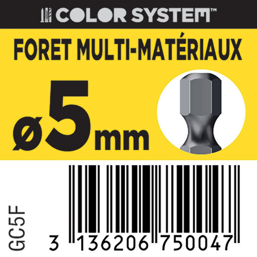 Foret multimatériaux, L.40 mm RED HEAD - Red head