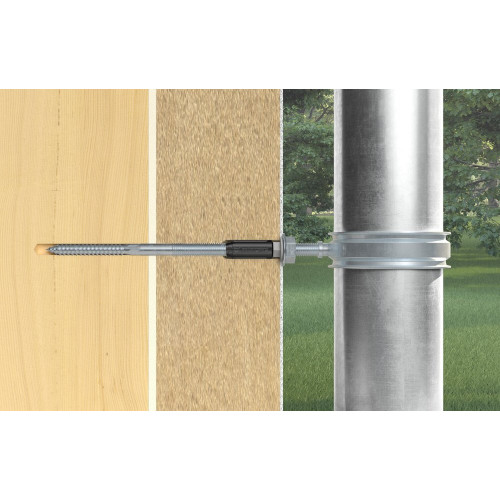 Kit chevilles nylon FISCHER x 2, Diam. 12 x L.120 mm - FISCHER