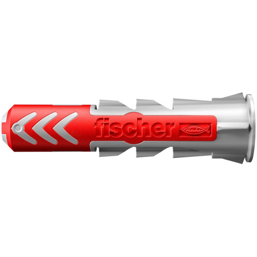Lot de 16 chevilles multi-matériaux DuoPower FISCHER, vis noires Diam.6 x L.30 m - FISCHER
