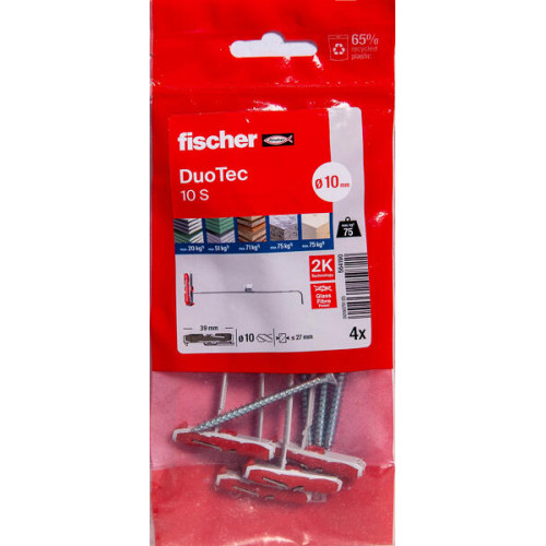 Cheville à bascule FISCHER DUOTEC S/4B - FISCHER