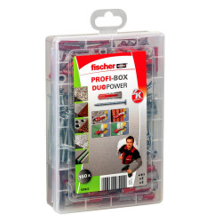 Assortiment de 80 chevilles à visser nyLon FISCHER de marque FISCHER, référence: B9906000