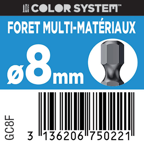 Foret multimatériaux, L.70 mm RED HEAD - Red head