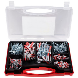 Cheville Duopower Avec Vis Valisette Assortiment De 140 Pieces - FISCHER