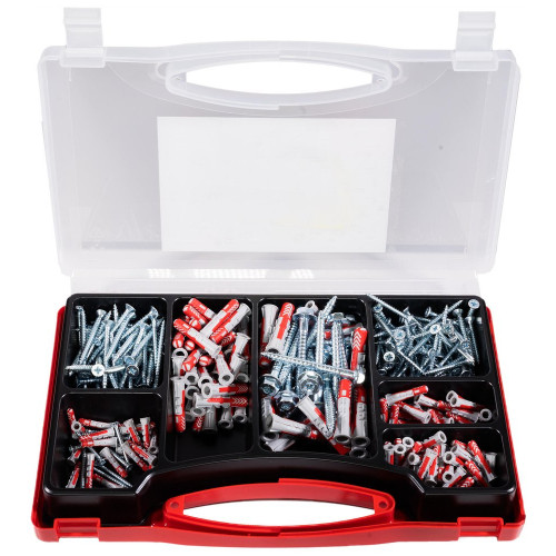 Cheville Duopower Avec Vis Valisette Assortiment De 140 Pieces - FISCHER