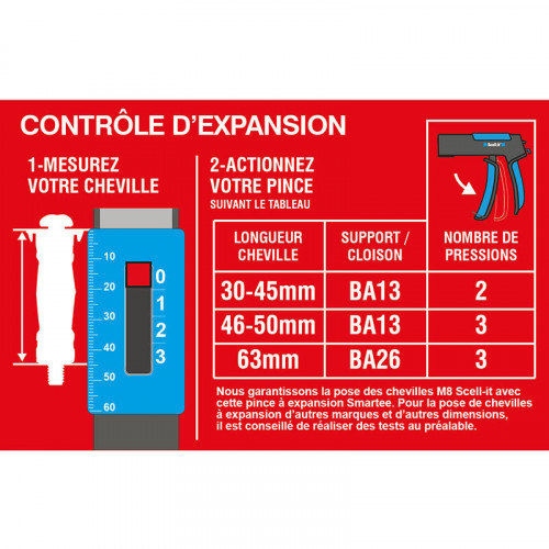 Pince À Expansion Smartee Scell-It - Sans marque