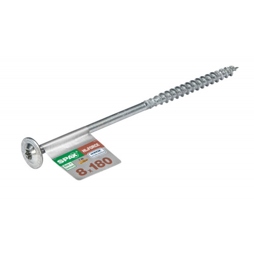Vis Acier Torx Spax, Diam.8 Mm X L.180 Mm - SPAX